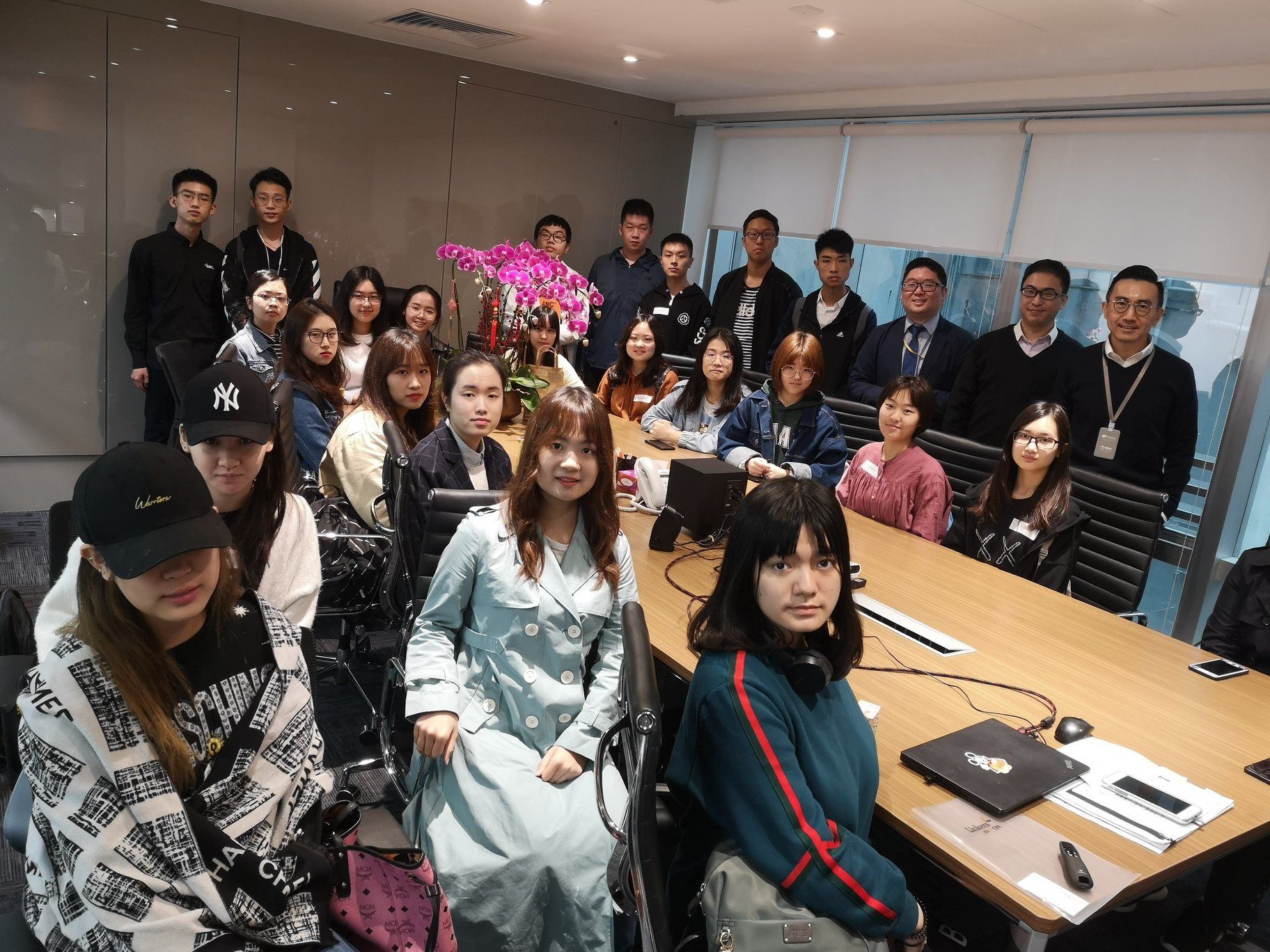 會計行情-BE OUHK GUEST SPEAKER AND COMPANY VISIT