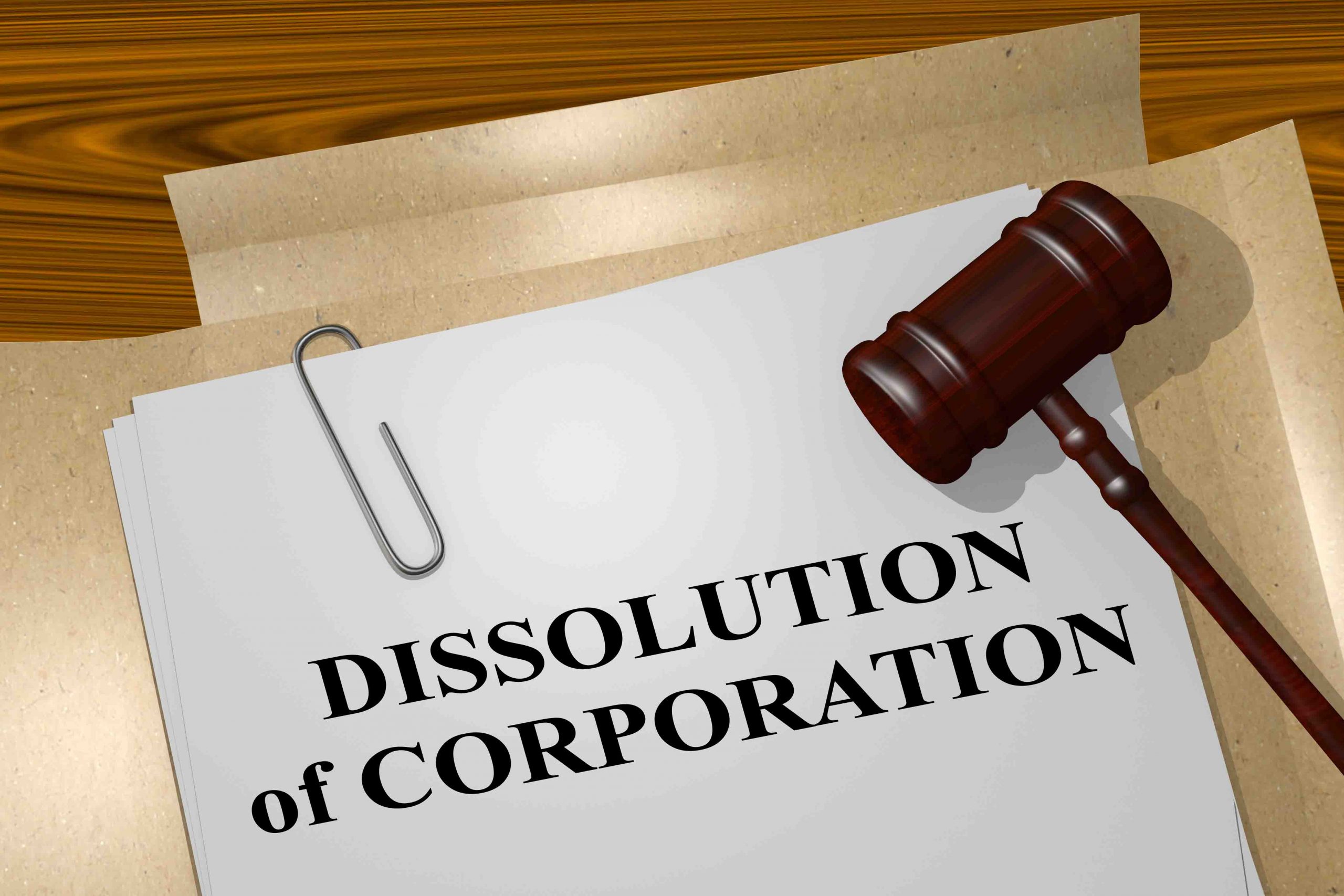 Liquidation, Dissolution & Cessation of Business