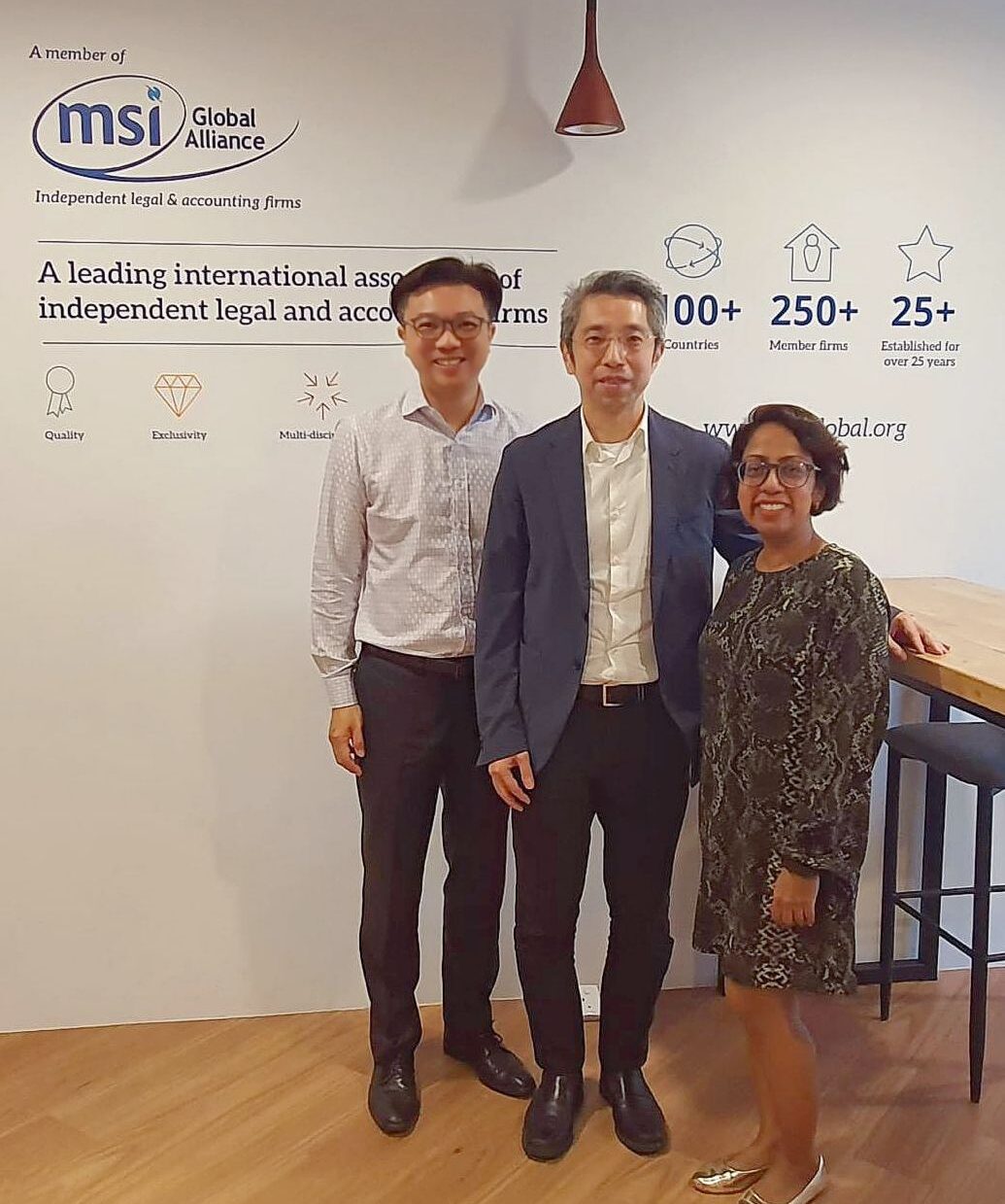 连城探访MSI联盟新加坡成员公司